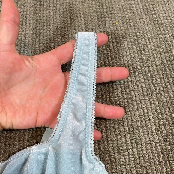 Out From Under Anastasia Velvet Balconette Bra Top - Picture 5 of 8